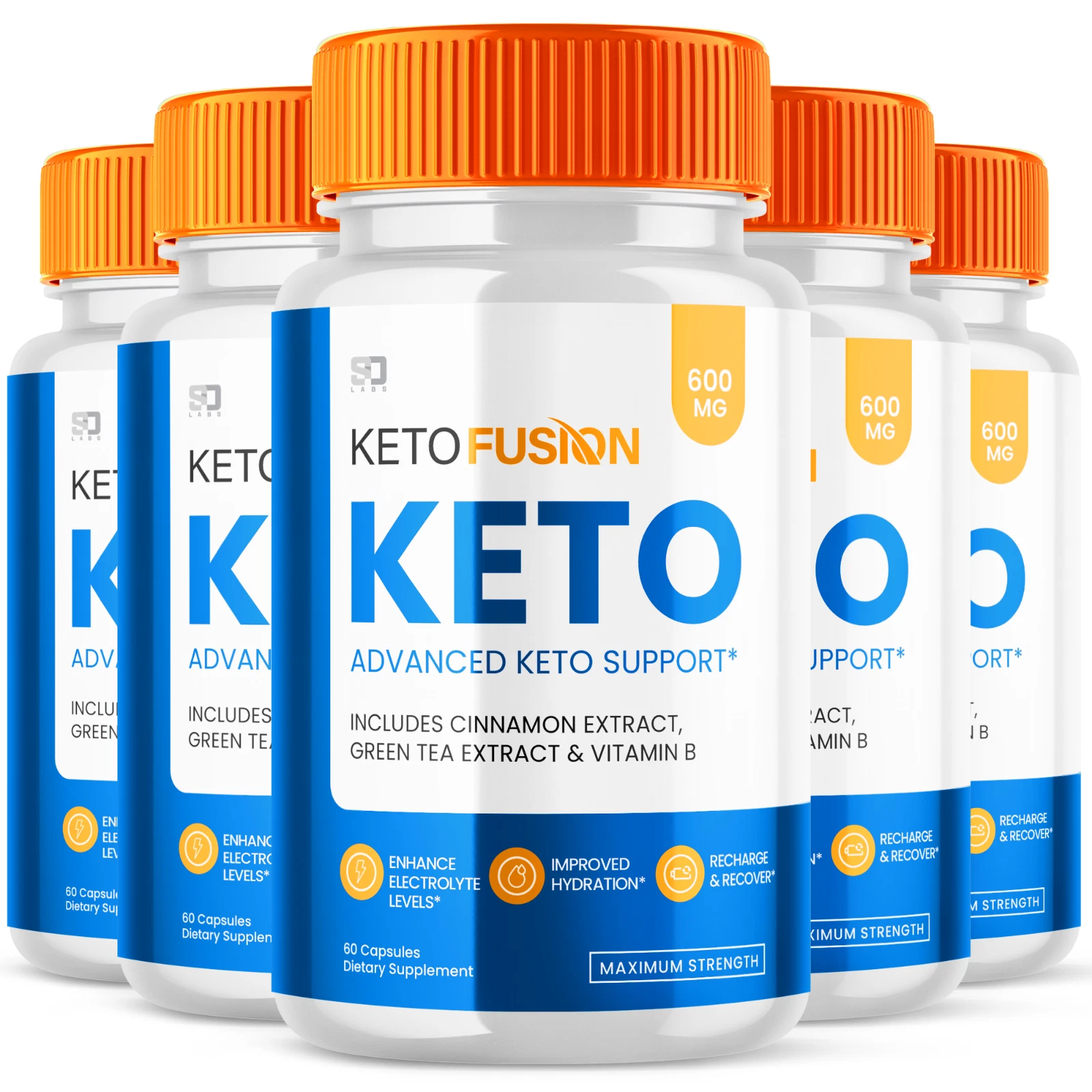 Keto Fusion Advanced Keto & Weight Management Support (5 Pack)