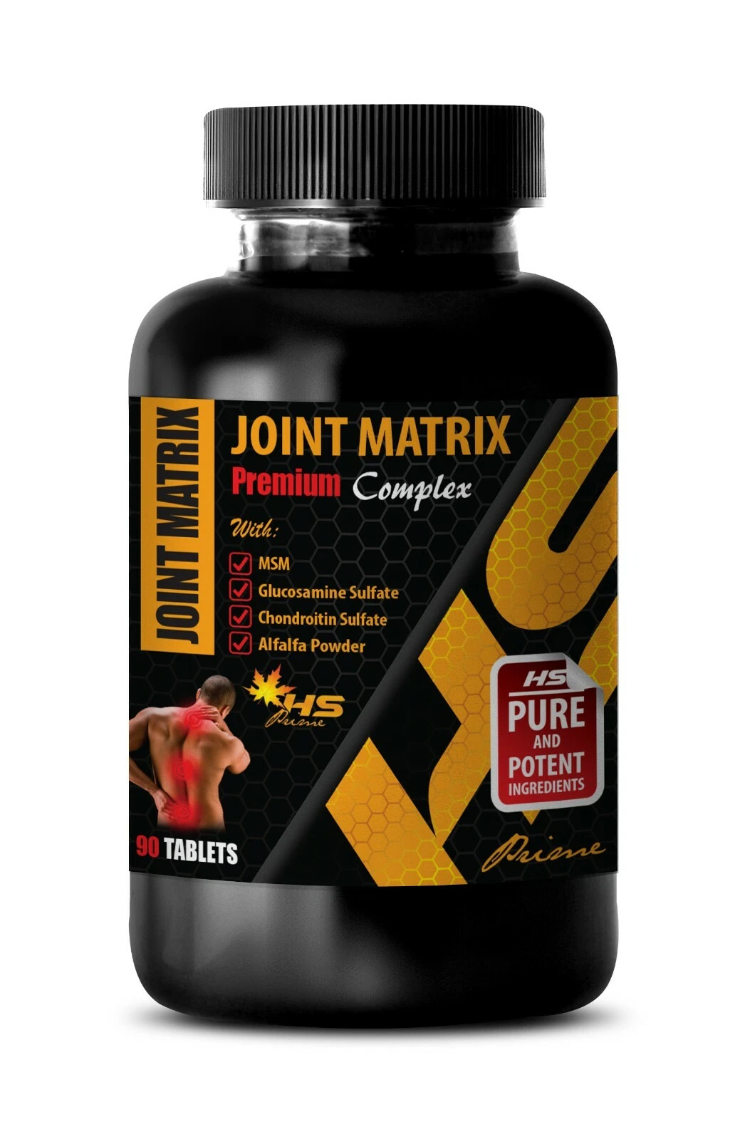 joint triple max strength - JOINT MATRIX PREMIUM COMPLEX - glucosamine knee 1BOT