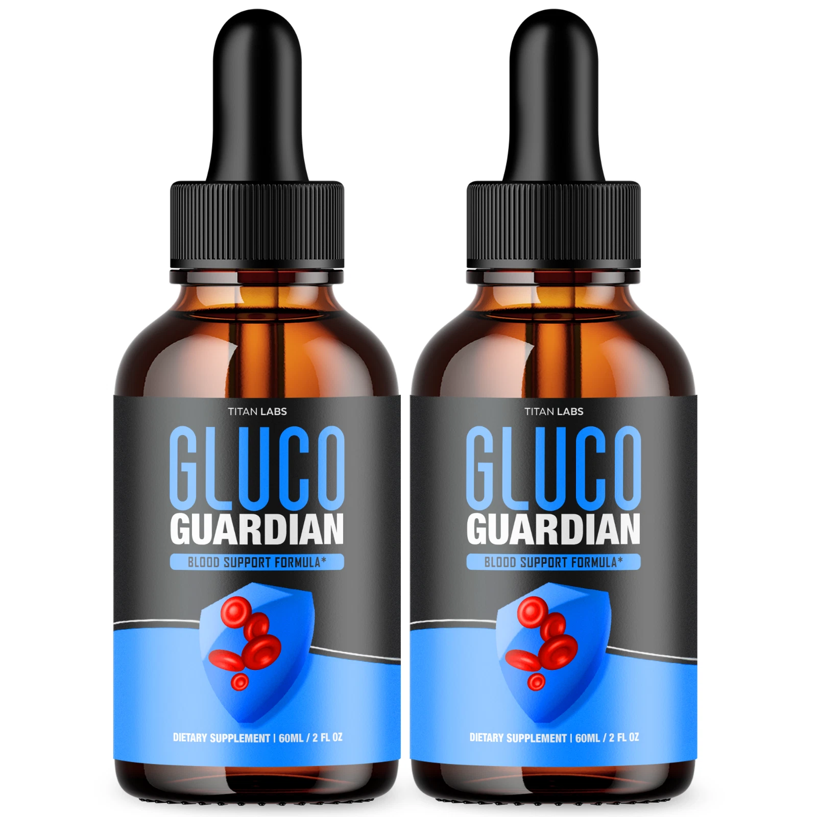 Gluco Guardian Drops - Support for Blood, Vitality, and Balance (2 Pack)