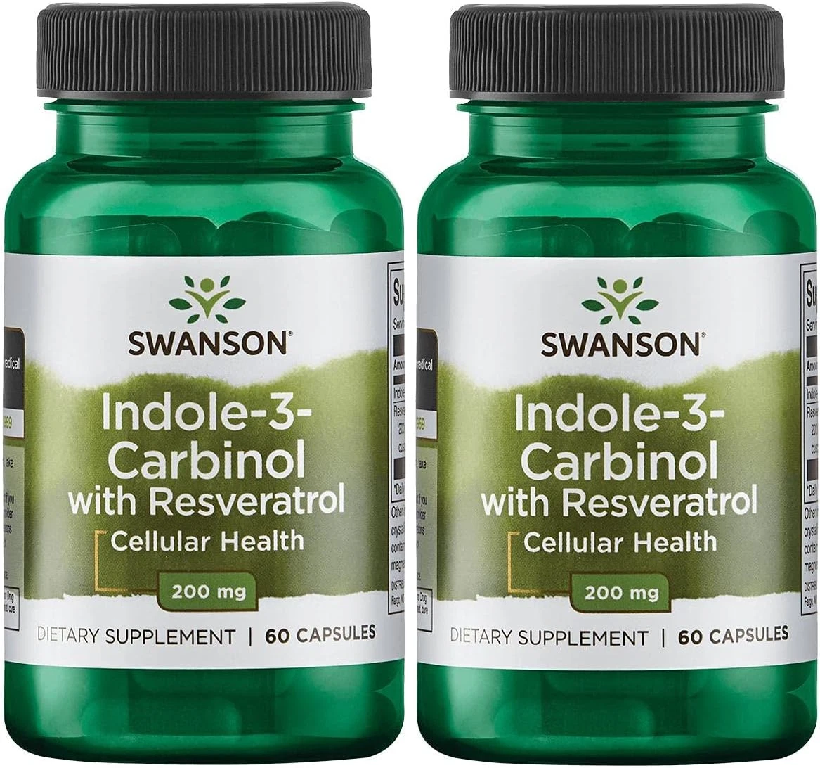 Indole-3-Carbinol with Resveratrol - I3C Supplement Promoting Cellular Protectio