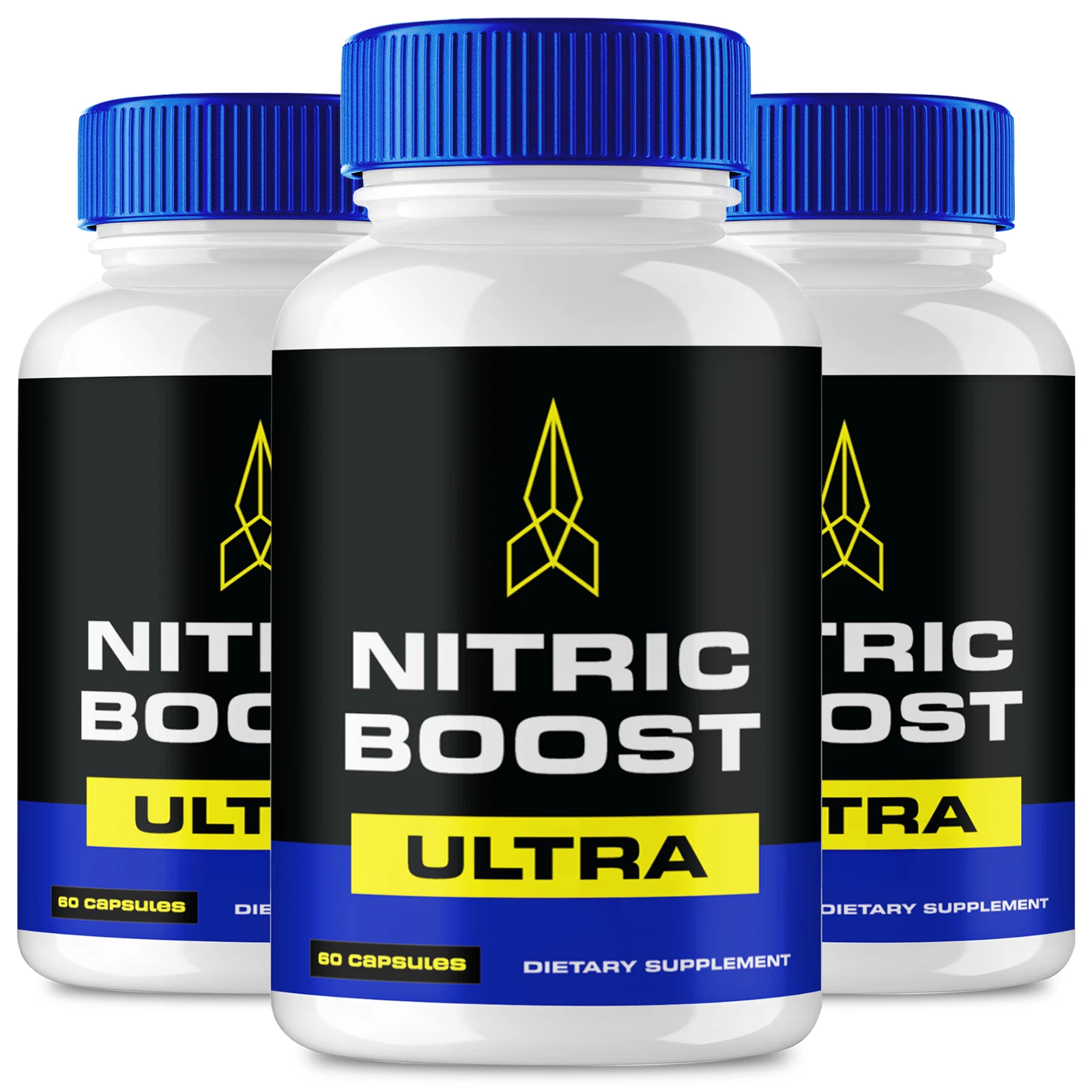 (3 Pack) Nitric Boost Ultra Energy Pills for Ed, Nitric Boost Ultra for Men