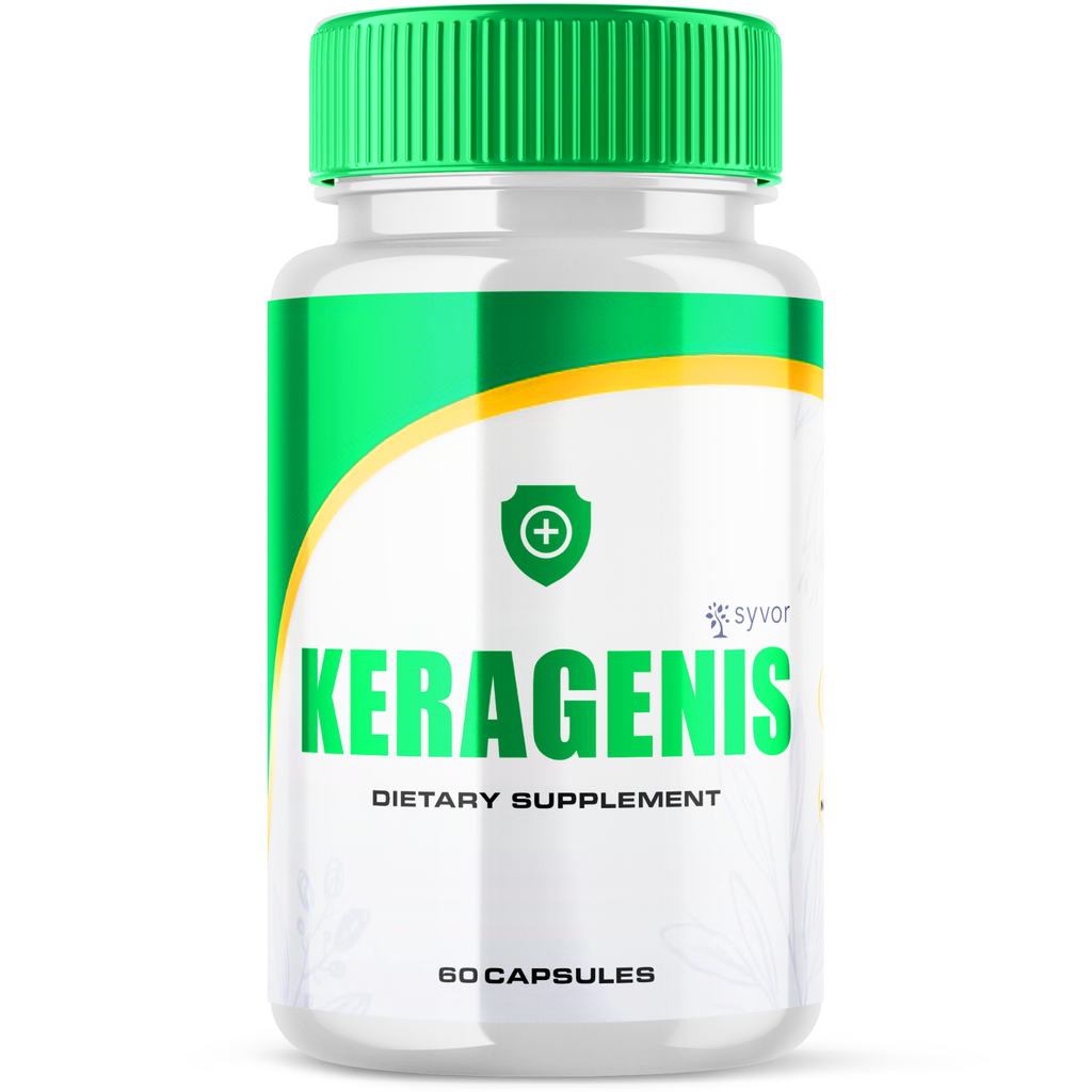 keragenis Nail Daily Keratin Support for Clear Strong Fingernails 60 Capsules