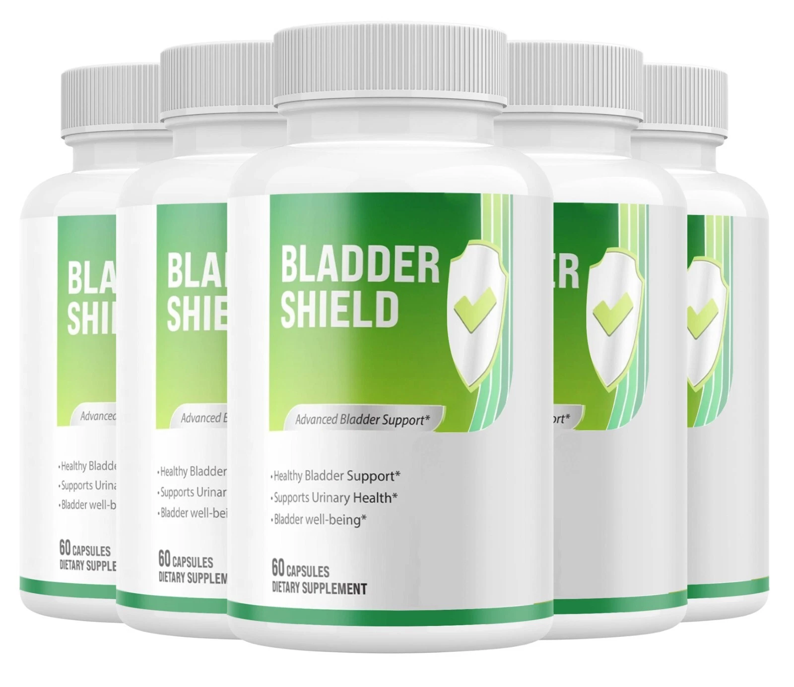Bladder Shield Advanced Prostate Complex Supplement Bladder Support ( 5 Pack )