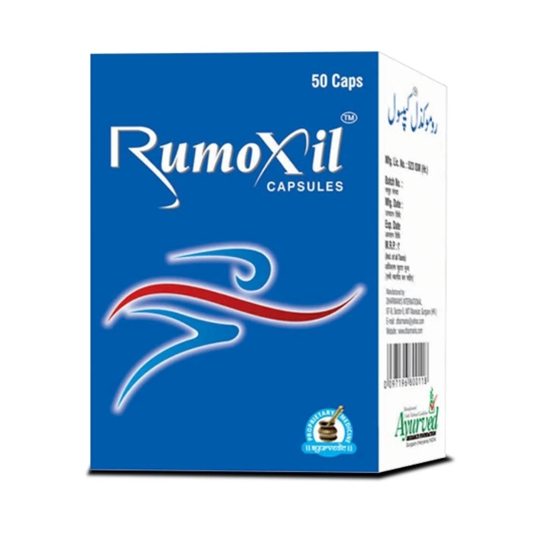 Rumoxil Capsules - Ayurvedic Supplement for Arthritis Pain Relief & Joint Health