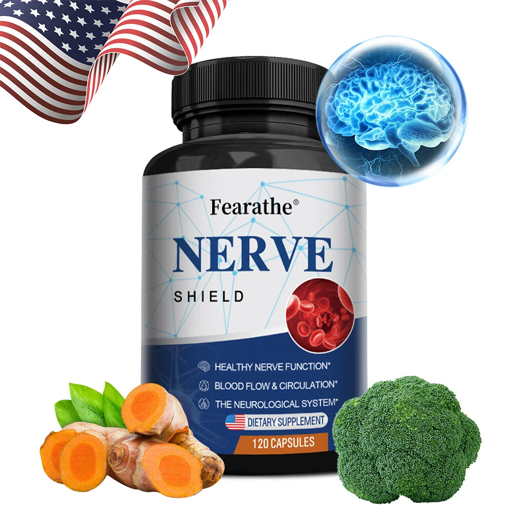 Nerve Shield Advanced New Formula for Neuropathy - Exp 07/2026 - Free Ship!