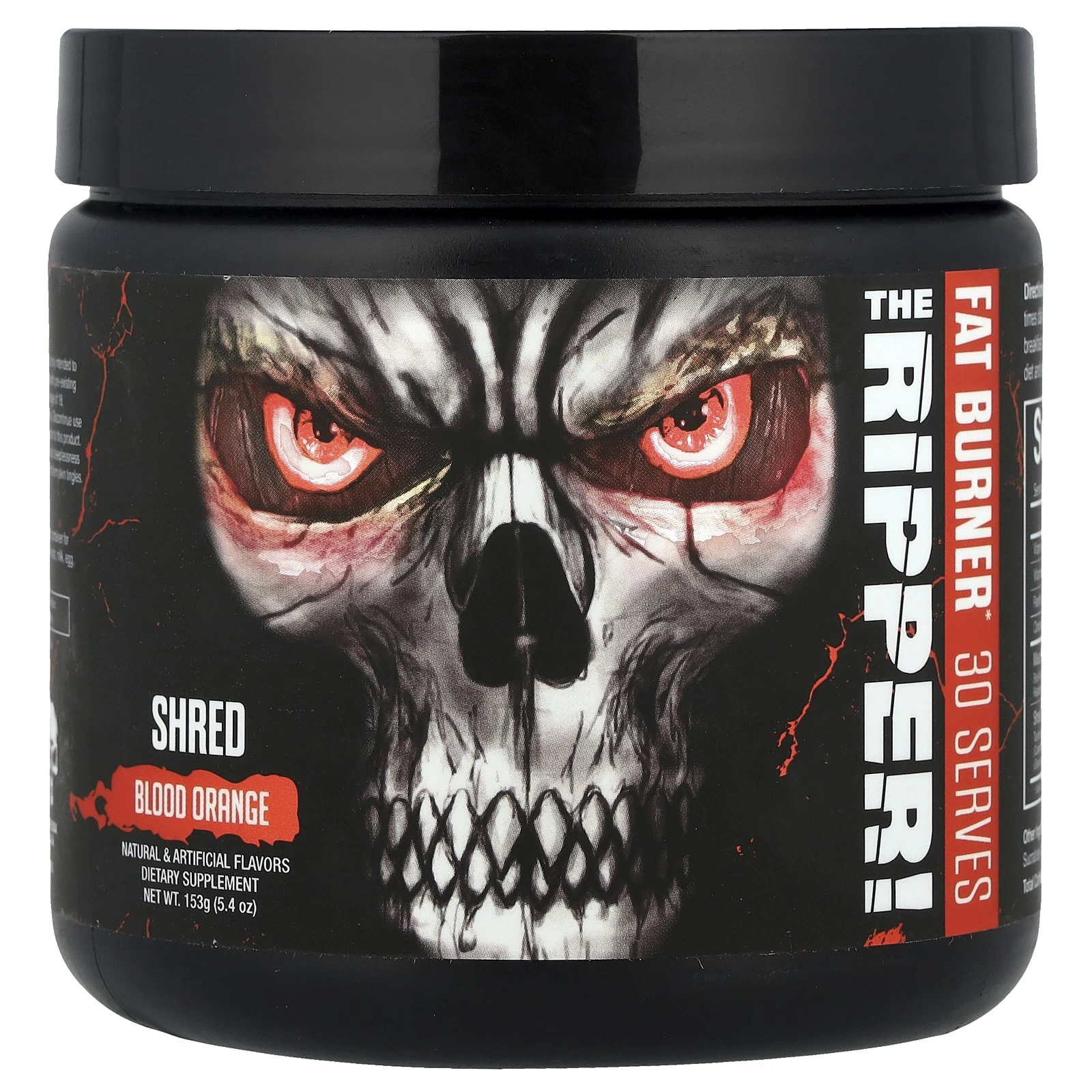 The Ripper, Fat Burner, Blood Orange, 5.4 oz (153 g)