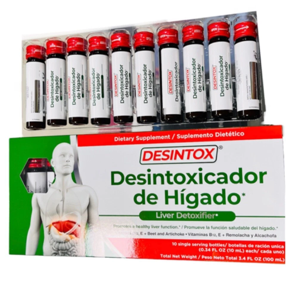 Desintoxicador de Hígado / Liver Detoxifier W Vitamins B12, E + BEET & ARTICHOK