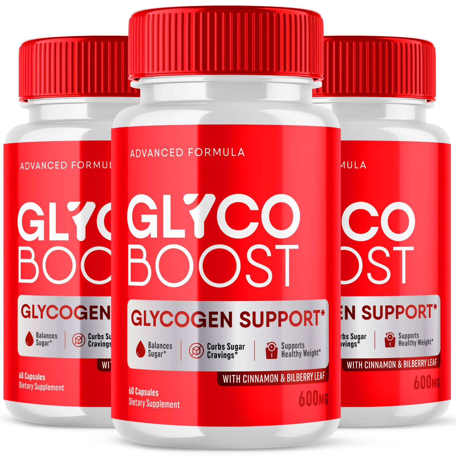 (3 Pack) Glyco Boost Pills - Glyco Boost Blood Health Support Formula - 180 Caps