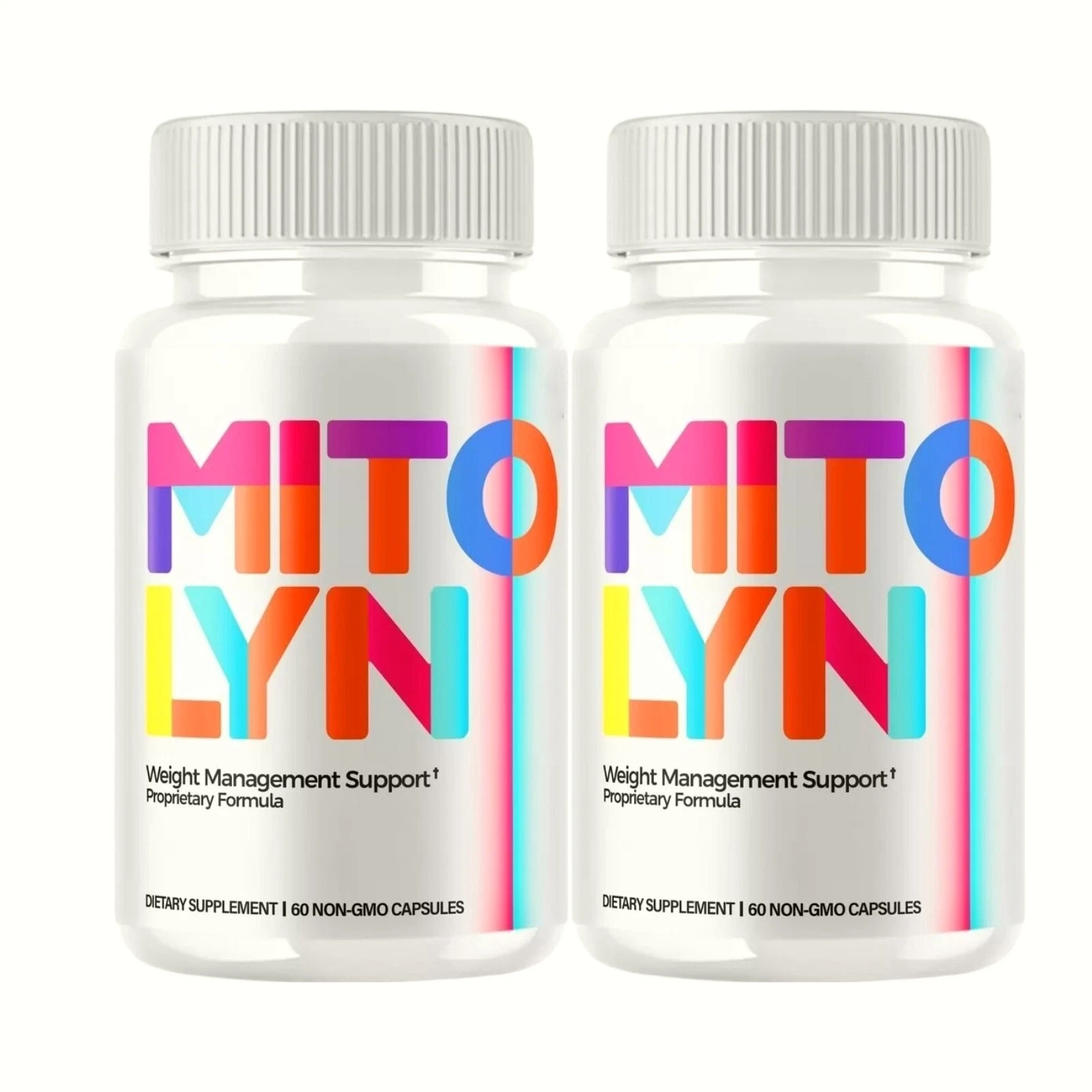 2-Pack Mitolyn Capsules, Advanced Weight Loss Support Supplement - 120 Capsules