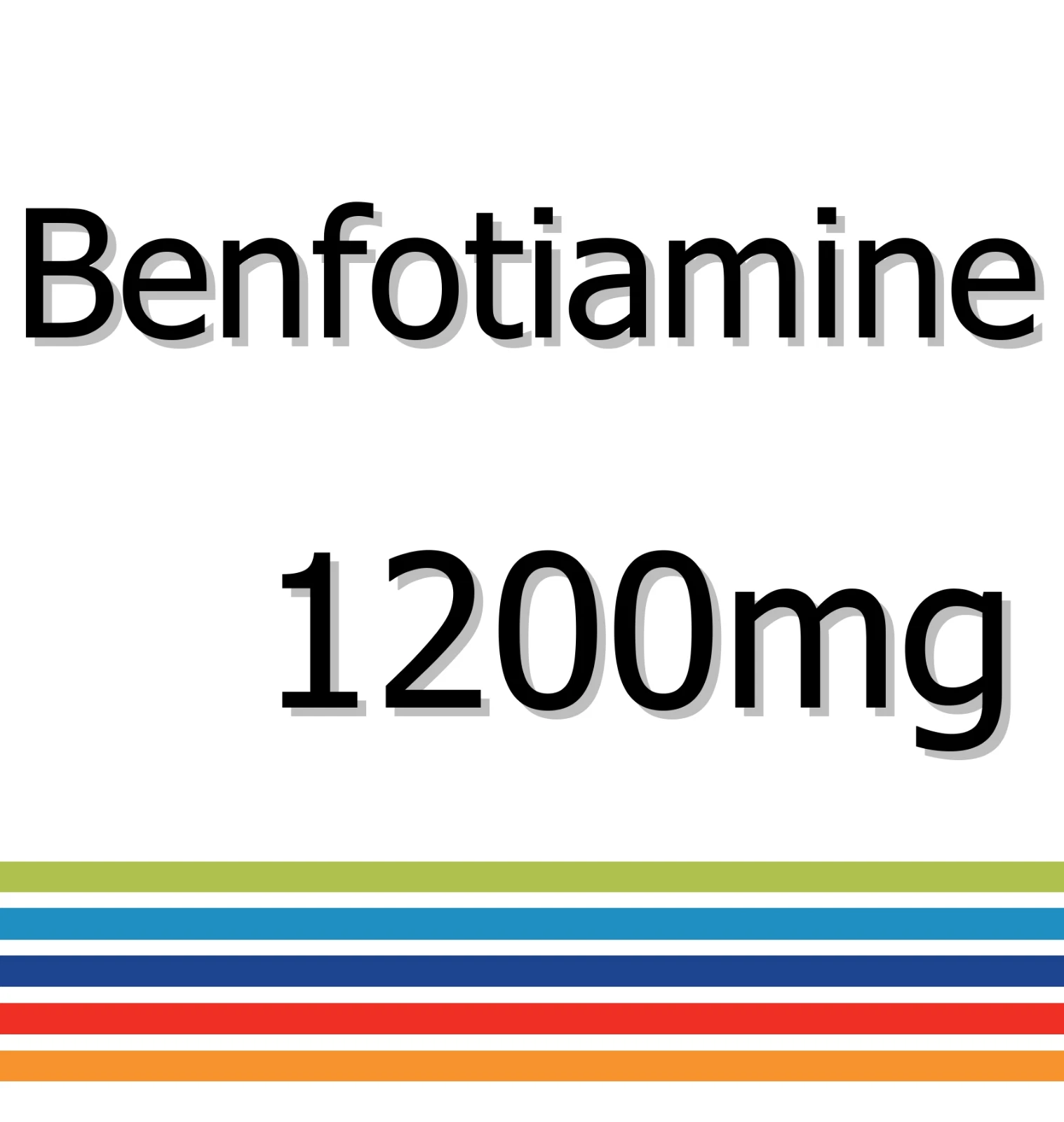 Benfotiamine 1200mg x 90 Tablets - Boosted Nerve Function
