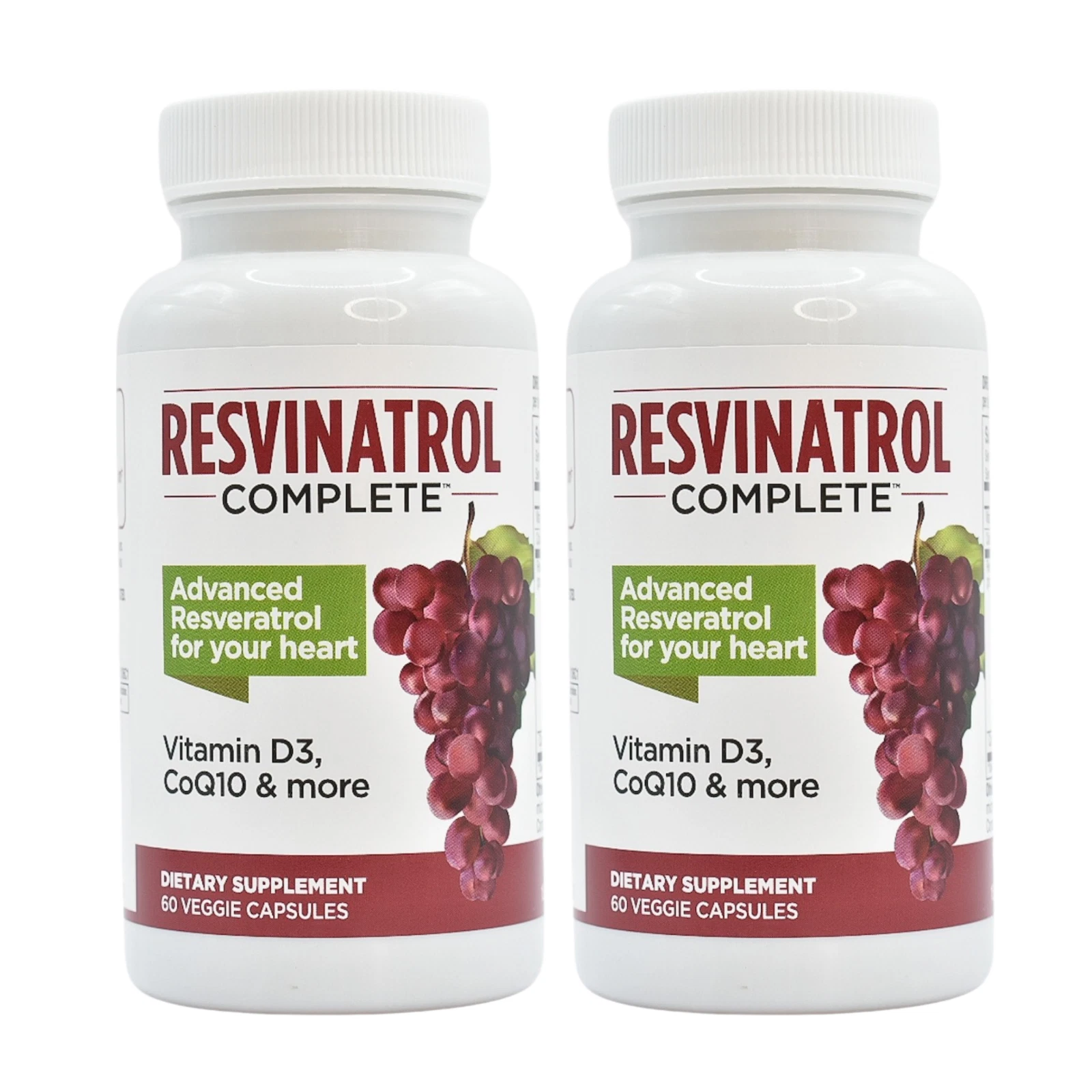 Resvinatrol Complete - Resveratrol - Supports Heart Health & More - 2 Pack