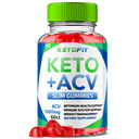 KetoFit Keto + ACV Gummies, Keto Fit + Keto ACV Gummies Weight Loss (60 Gummies)