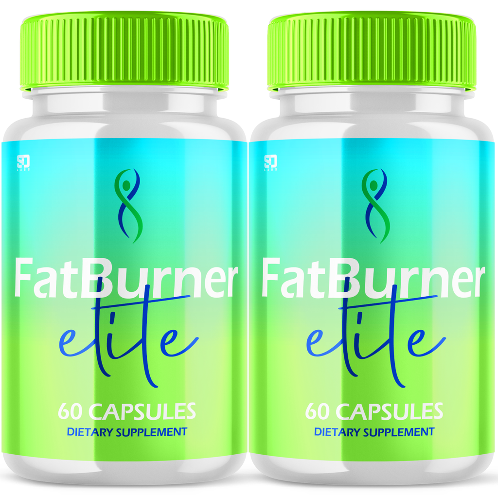 Fat Burner Elite Supports Weight Loss, Metabolism and Boosts Energy (2 Pack)