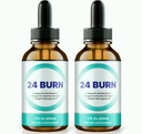 (2 Pack) 24 Burn Weight Loss Drops for Burning Excess Fat & Boosting Energy