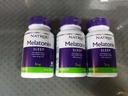 3 Pks Natrol Melatonin for Sleep - 3mg 60 Tabs Each Exp 11/25 100% Drug Free #Z3