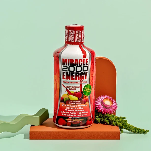 Miracle 2000 - Liquid Multivitamin and Mineral Supplement, Expires January 2024