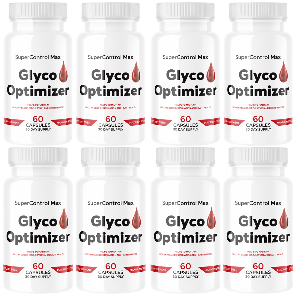 Glyco Optimizer Healthy Blood Circulation & Heart Health - 8 Pack