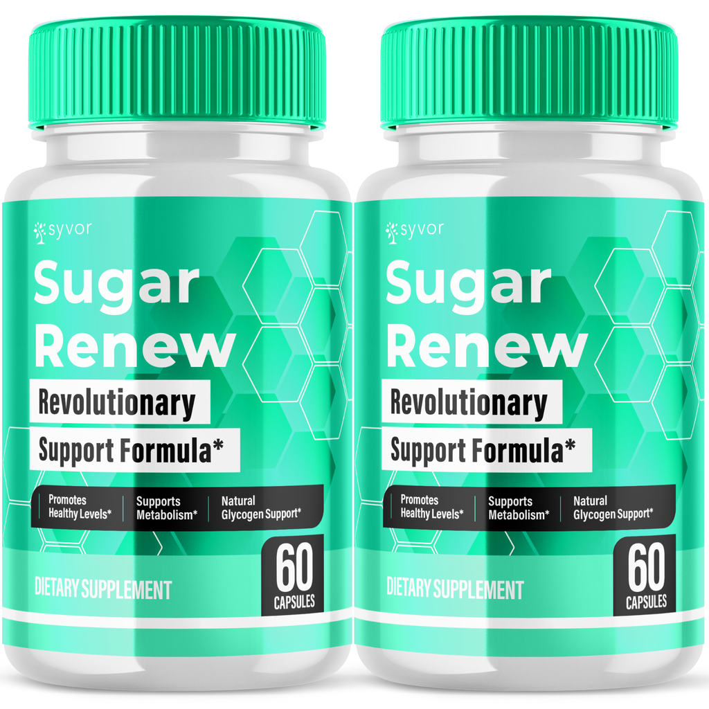 Sugar Renew Glycogen Support Revolutionary Formula Glyco Optimizer, 120 Capsules