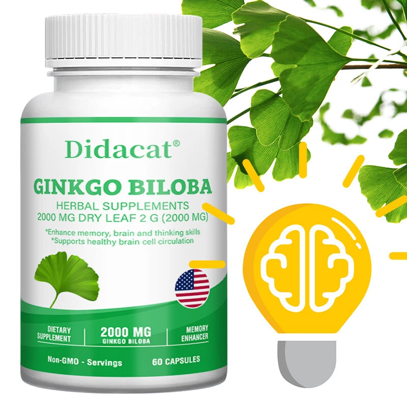 Didacat Ginkgo Biloba 2000 mg 60 capsules