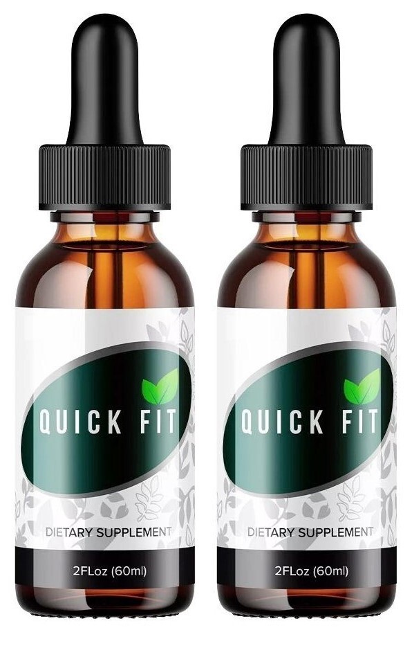 (2 Pack) Quick Fit Metabolism Drops Liquid Supplemnts - QuickFit Drops Metabolic