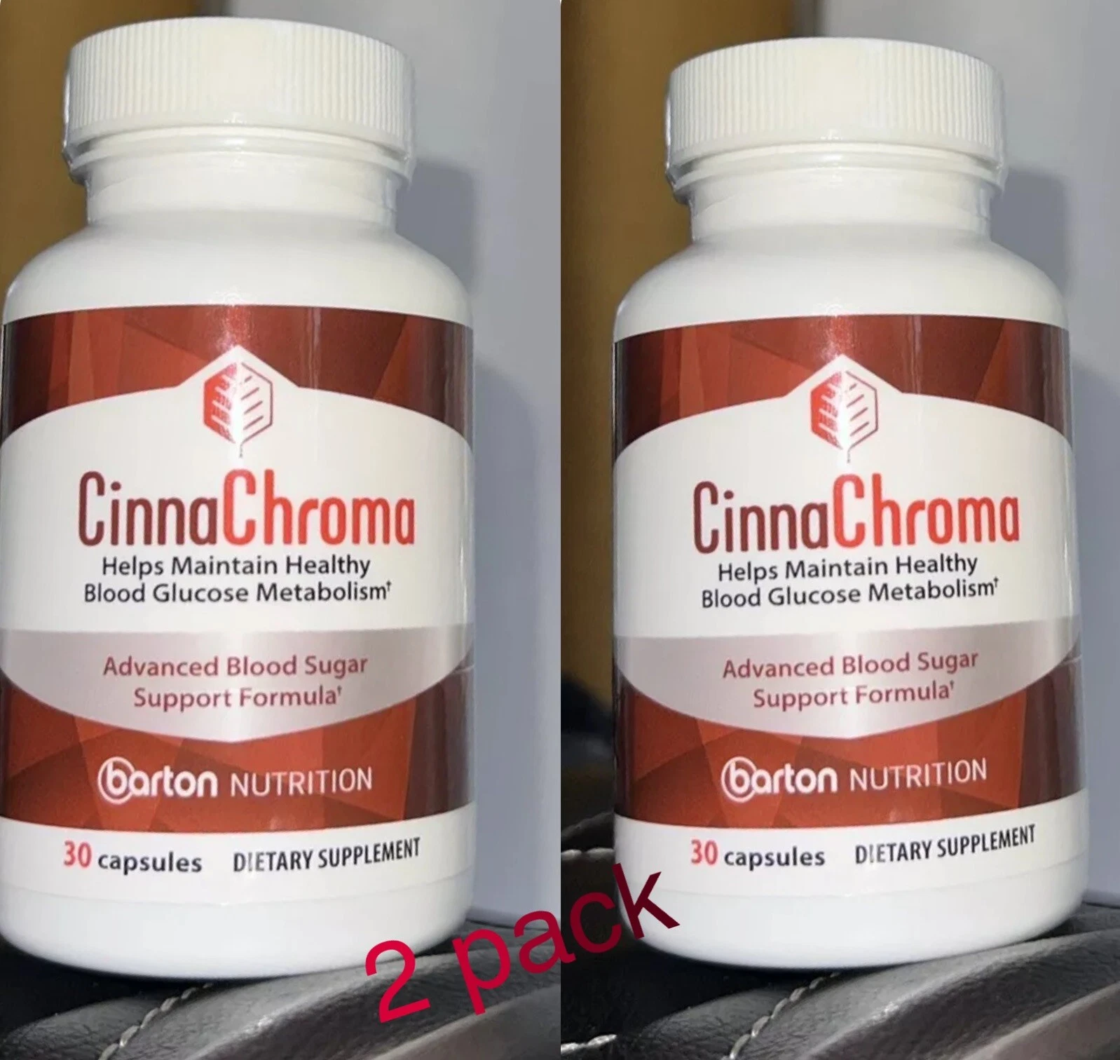 Barton Nutrition CINNACHROMA Blood Glucose Metabolism Best Sugar Support 60 (2)
