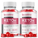 Boostline Keto ACV Gummies, Boost Line ACV Max Strength Gummies (2 Pack)