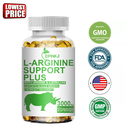 L-Arginine 60 Nitric Oxide,Testosterone Booster,Energy Support Capsules 3000 mg