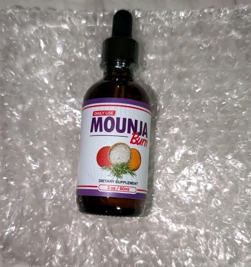 Mounja Burn Weight Loss Drops, MounjaBurn Fat Burning Liquid (30 Serv) Exp 07/26