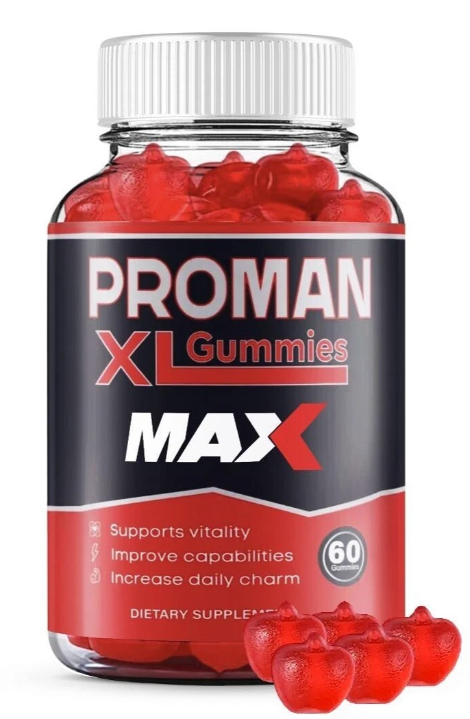 (1 Pack) ProMan XL Gummies For Men, Advanced Performance Supplement