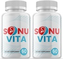(2 Pack) Sonuvita Hearing Support Pills - Enhance Ear Health & Healthy Hearing