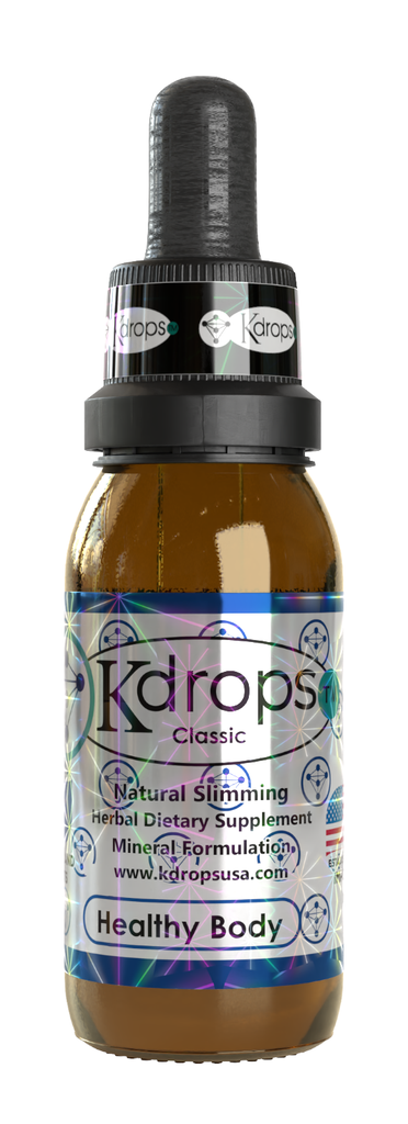 KDrops Classic Body Fat Reduction Tummy Slimming Wellness Support Drops 1 Bottle