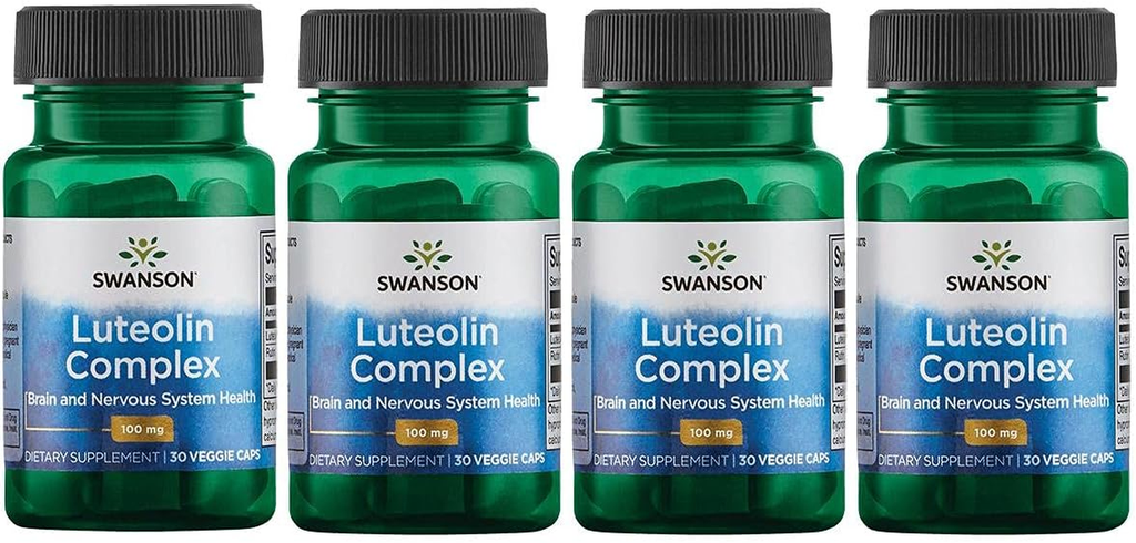 Luteolin Complex W/Rutin - Brain Support Supplement Promoting Memory, Mood & ...