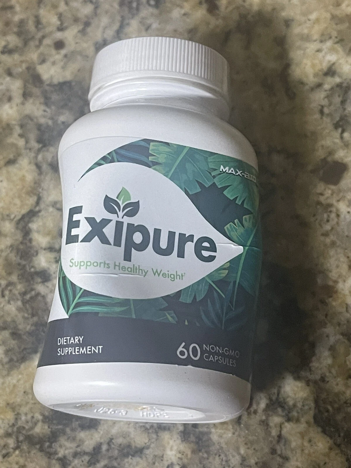 EXIPURE weight loss supplement. 60 Capsules. Expiration 01/26