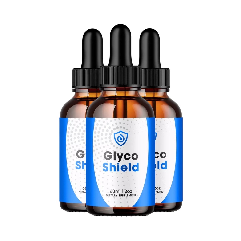 (3-Pack) Glyco Shield Drops – GlycoShield Drops to Support Overall Blood Health