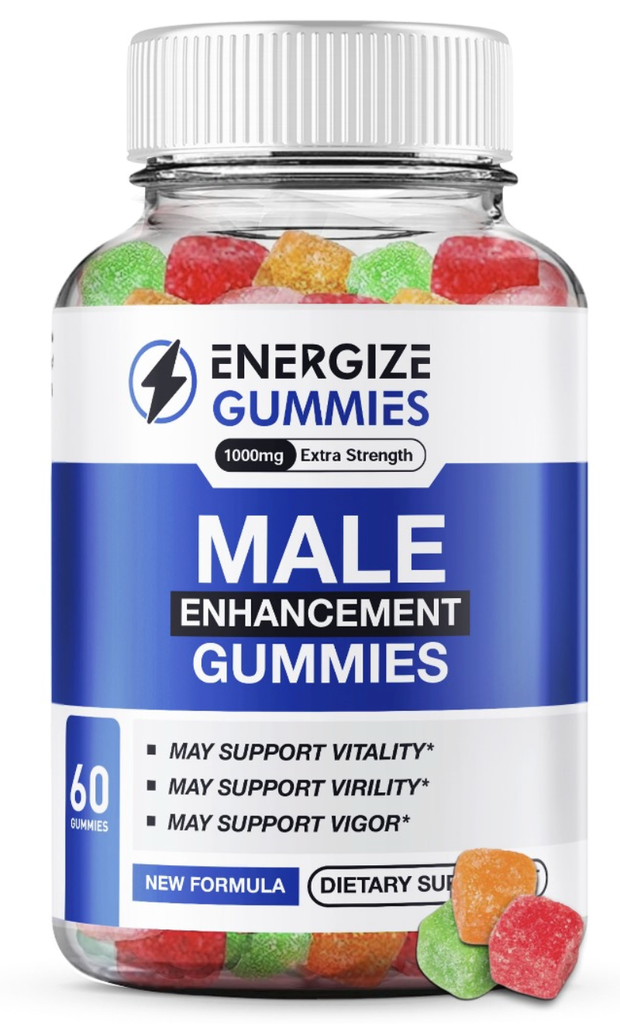 (1 PACK) Energize Male Gummies, Gummy for Men to Help with Vitality and Virility