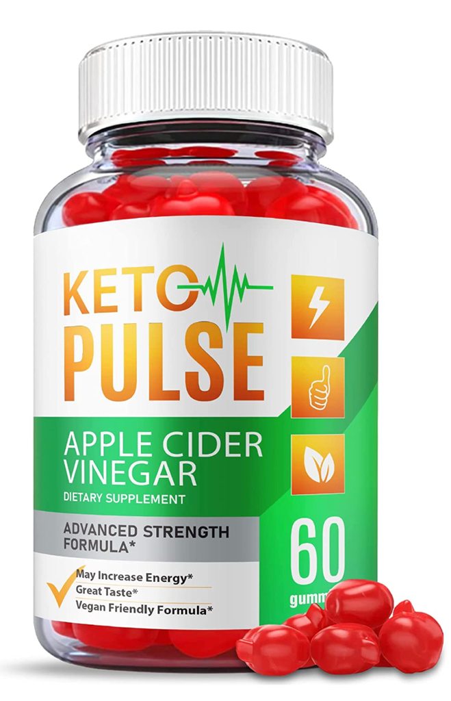 1 Pack - Keto Pulse ACV Gummies - Vegan, Weight Loss Supplement