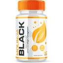 Mounja Black Advanced Formula Natural Energy & Fitness Support 60 Capsules