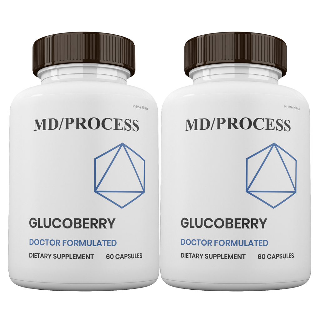 Glucoberry Blood Sugar Support Formula Official Gluco berry (2 Pack)
