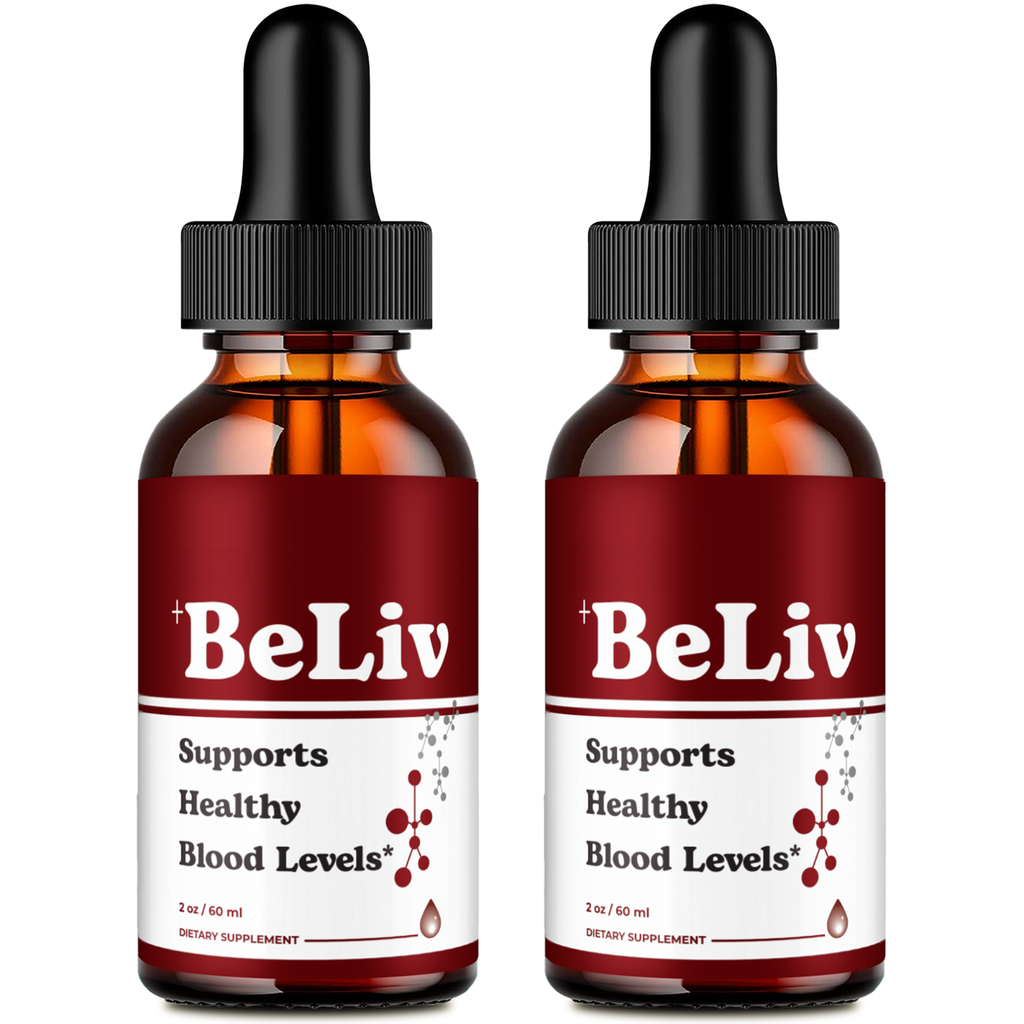 BeLiv Drops Supports Healthy Blood Sugar, Be Liv Liquid Drops (2 Pack)