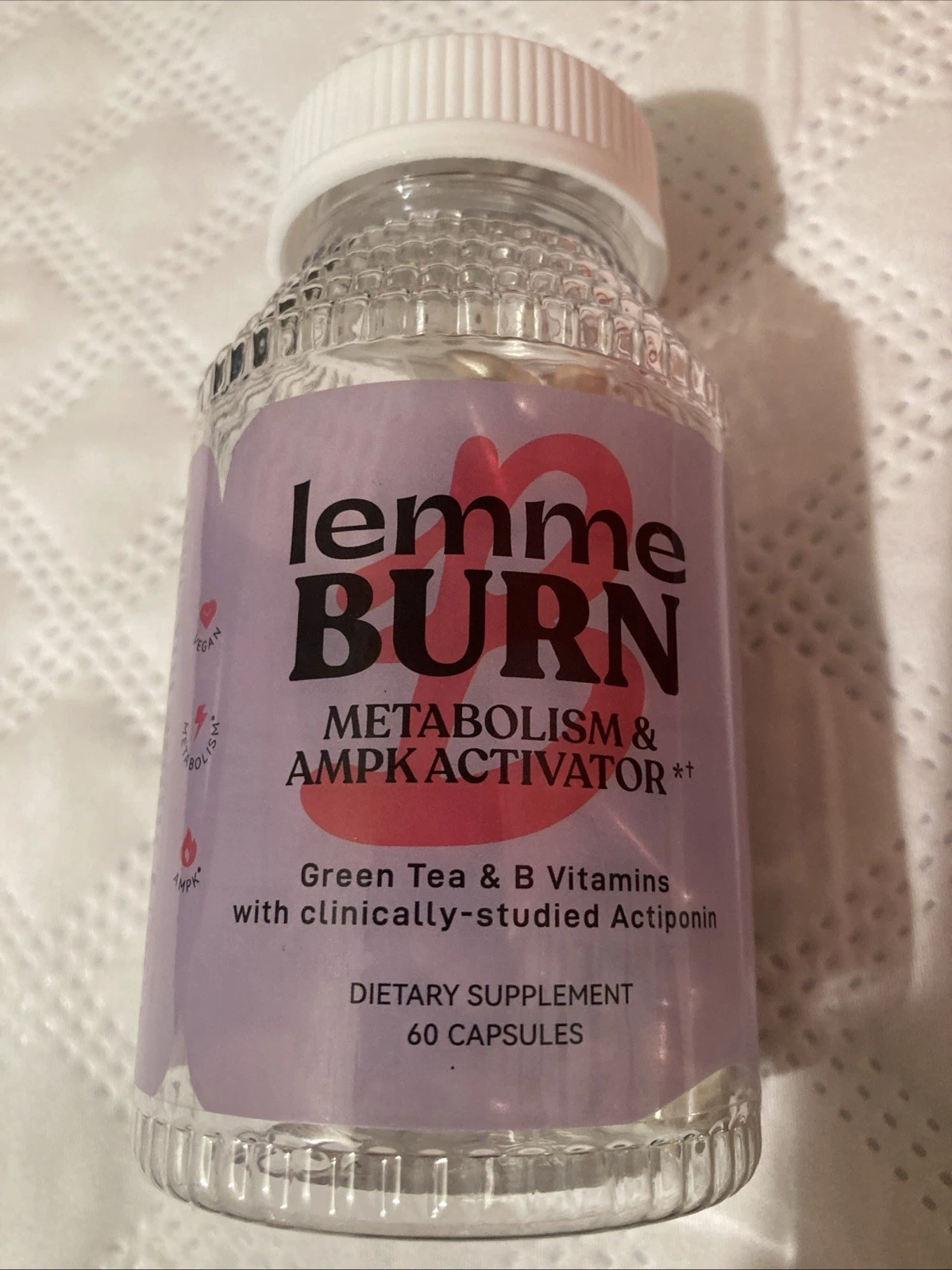 Lemme Burn - Metabolism & AMPK Activating Supplement EXP: 06/05/2027