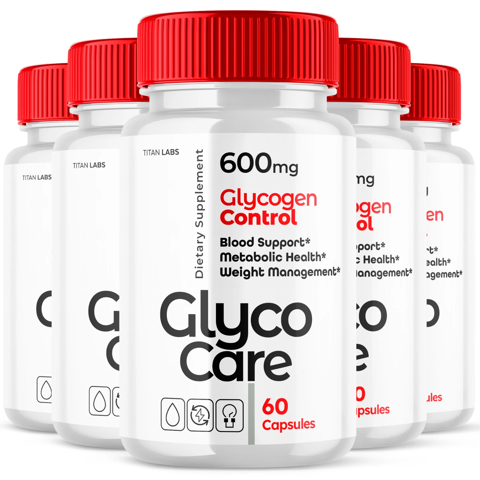 Glyco Care - Support for Blood Health and Weight Management ( 5 Pack)
