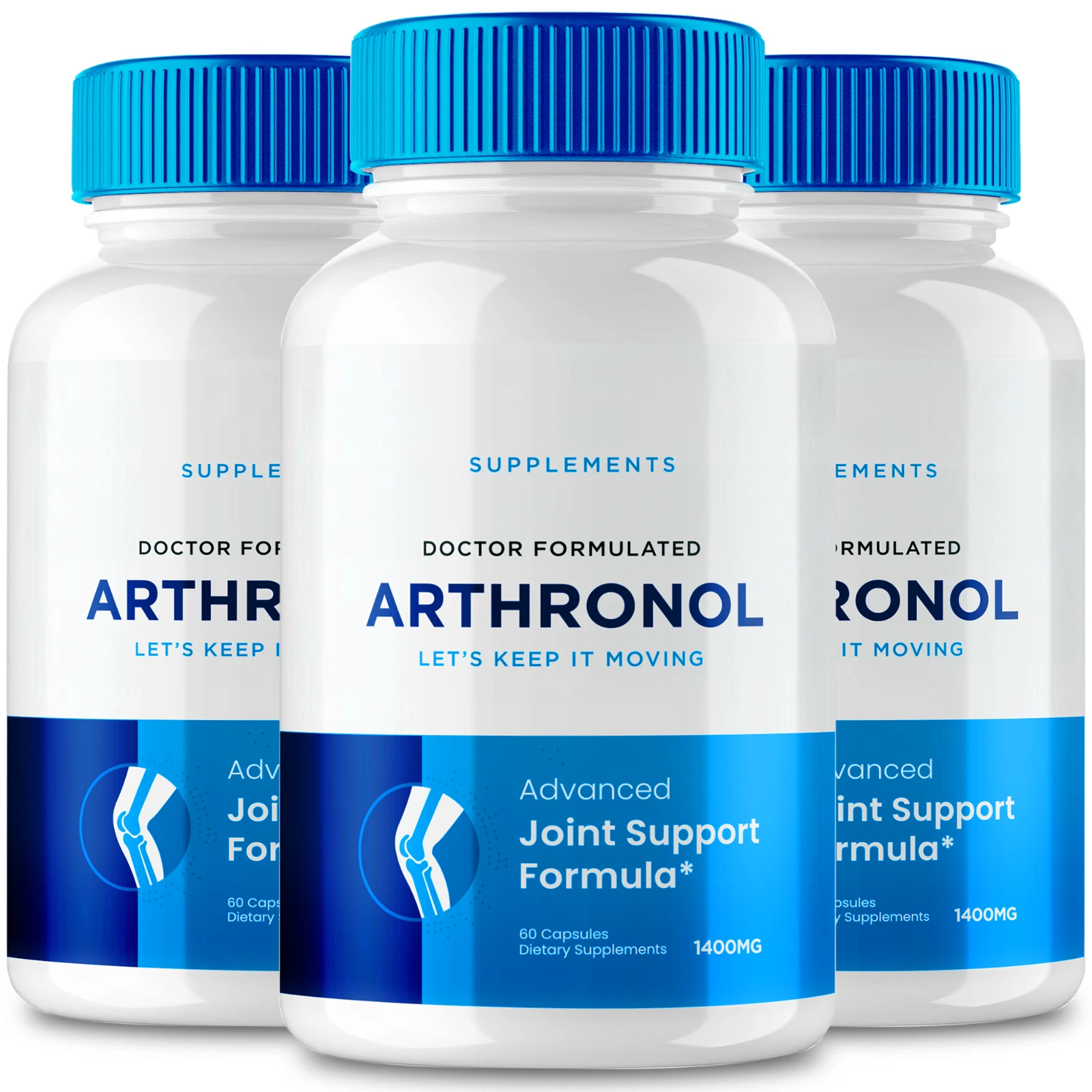 (3 Pack) Arthronol Joint Formula Capsules, Arth Ronol Joint Pills (180 Capsules)