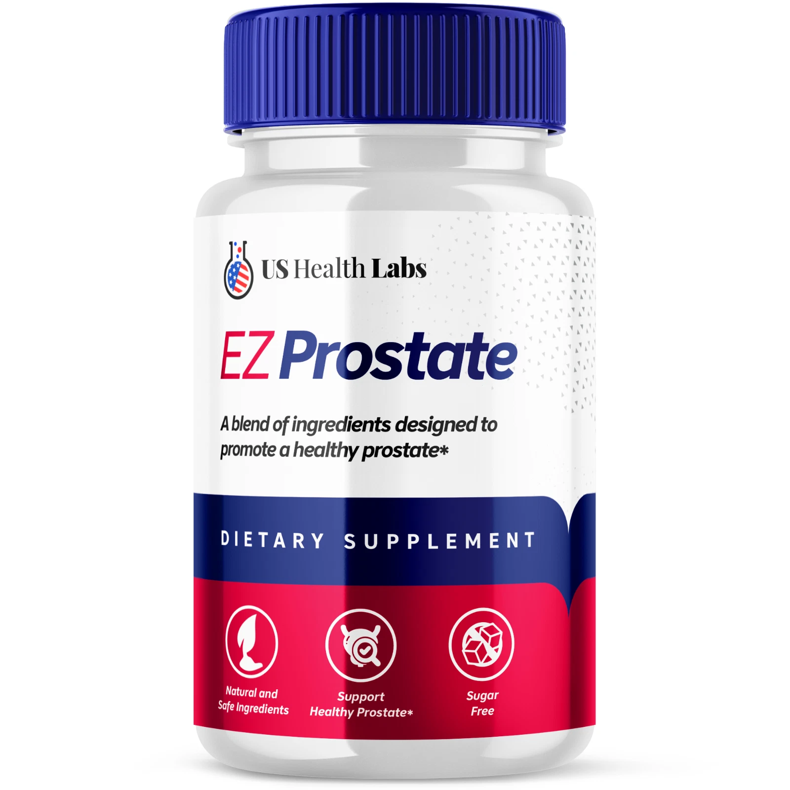 EZ Prostate Capsules, Easy Prostate Advanced Formula Pills (60 Capsules)