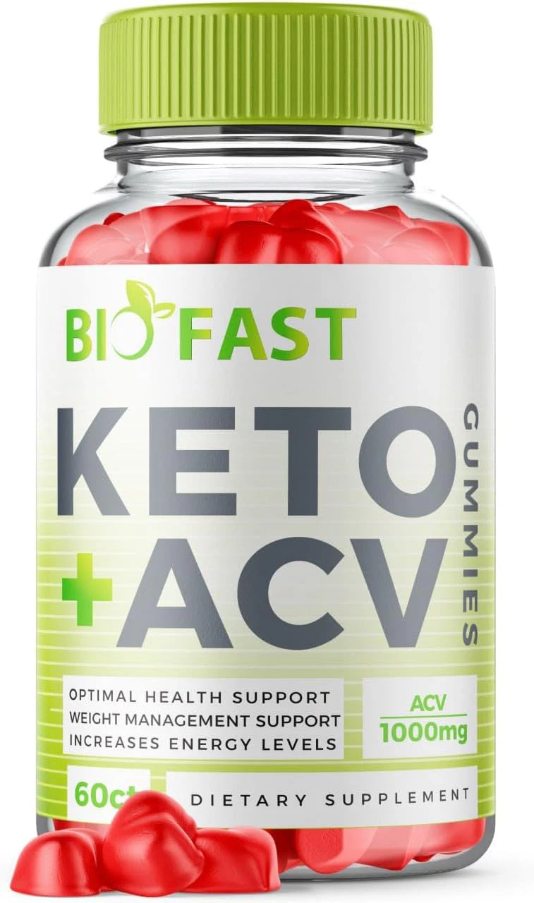 Biofast Keto Gummies - Biofast Keto ACV Gummys For Weight Loss OFFICIAL - 5 Pack
