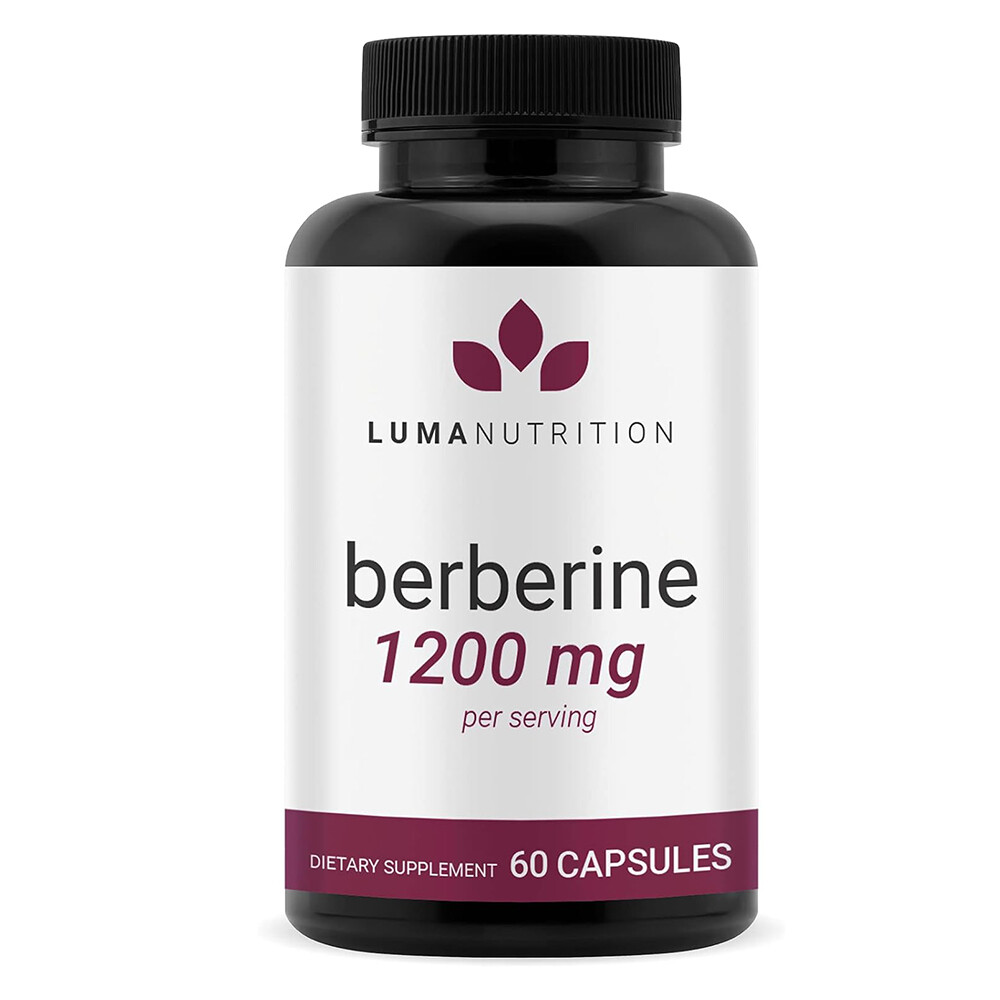 Berberine Supplement 1200 mg per Serving Berberine HCI LUMA NUTRITION NEW