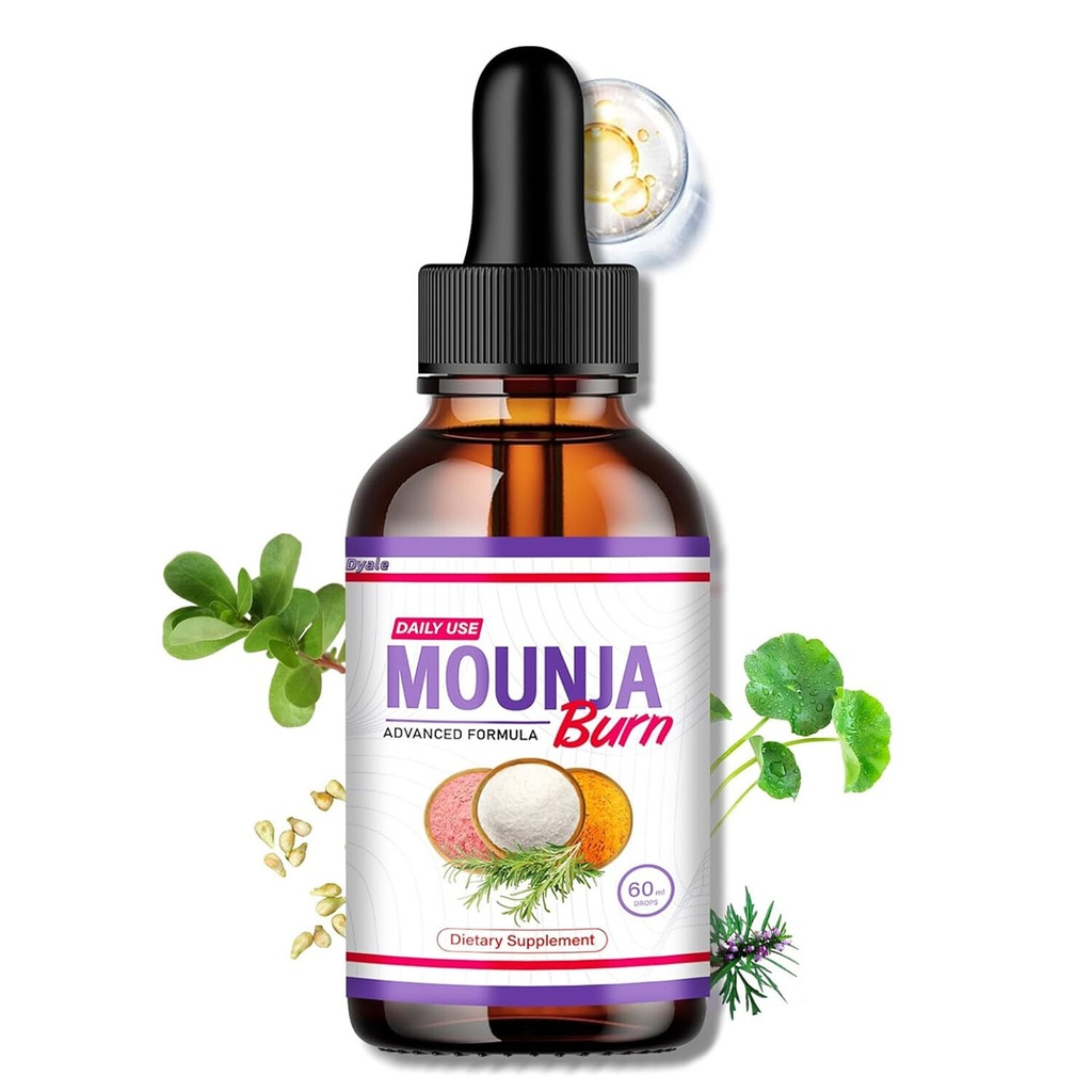 ⚡Mounja Burn Dietary Supplement Drops,Weight Loss Drops, Fat Burning Liquid NEW