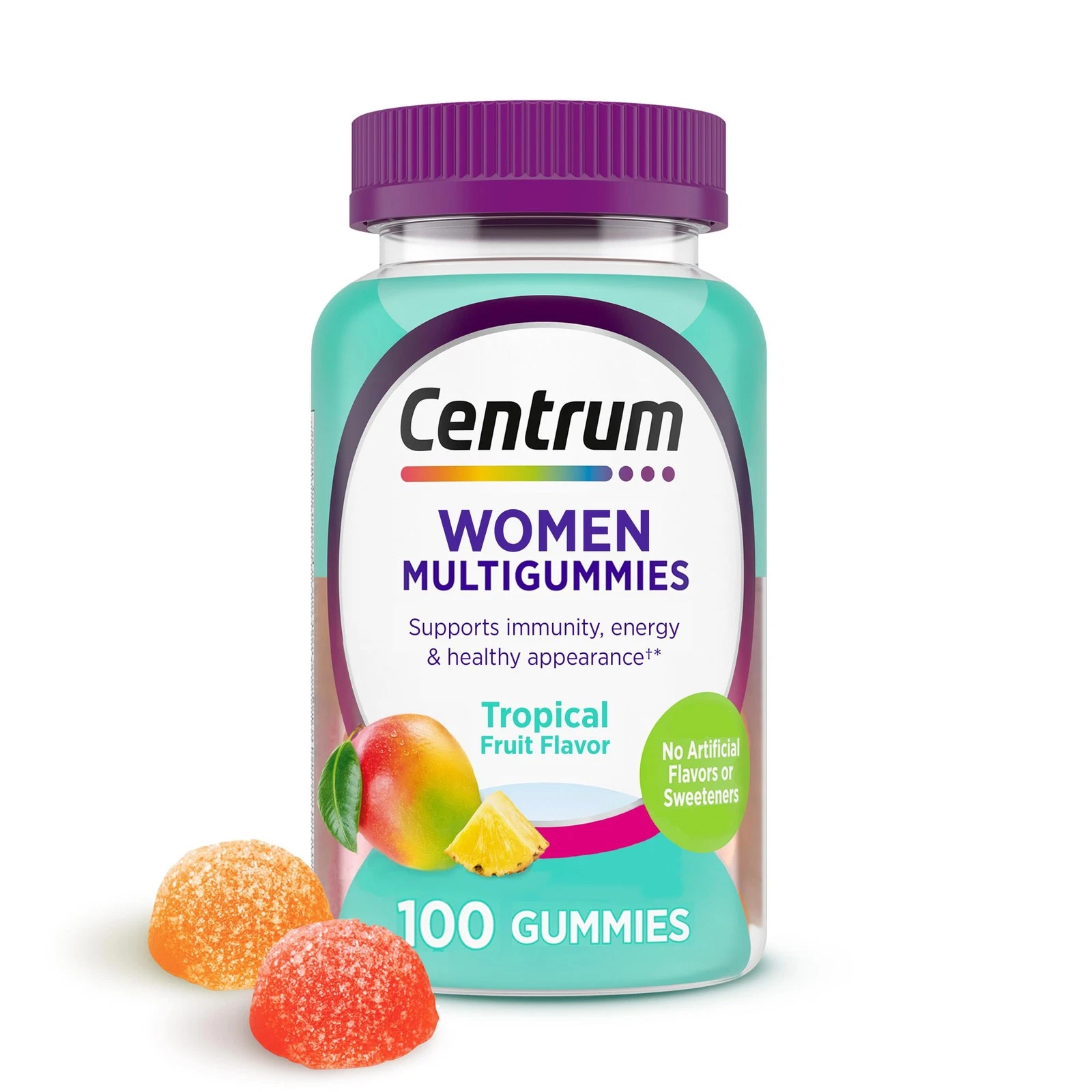 Centrum Women�s Multivitamin Gummies, Immune, Energy, Healthy Appearance Support