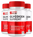(3 Pack) Sweet Relief Glycogen Blood Support Supplement Capsules