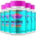 Neuro Brain Support Mental Energy, Boosts Focus & Memory (5 Pack)