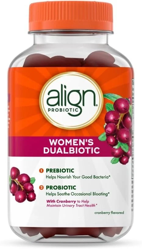 Prebiotic & Probiotic Gummies w/ Cranberry for Feminine Health (50ct)
